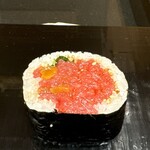 鮨 さいとう - トロタクの太巻き！