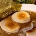 森本拉麺堂 倉敷店 - 味玉