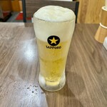 虎一番 - 生ビール 600円