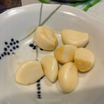 麺処 まるよし商店 - にんにく