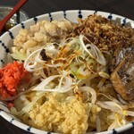 王子・屋台まぜそば こと理 - 