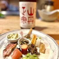 浅草じゅうろく - 八寸　完璧でした