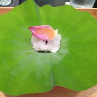 日本料理 晴山 - 鱧梅ソース