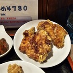 サウスヴィラ - セットのから揚げです。