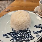 KUB・KAO' KUB・PLA - ジャスミンライス/25バーツ♪