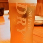 居食屋 侍々 - 生ビール