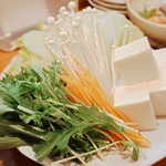 居食屋 侍々 - しゃぶしゃぶセット①