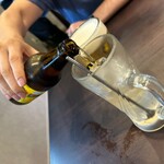 炭火焼肉 にく式 - ホッピー（白）