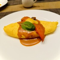 オールデイダイニング セリーズ - ロブスターのオムレツ