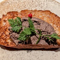 鳥さと 別邸 - 自家製レバーパテ(鳥さと フルコース)