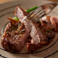岩中豚肩ロースのプランチャ　