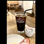 Italian table BENCIA - アイスコーヒー　byまみこまみこ