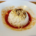 丸仙食堂 - ライスをドボン！チーズを炙ってくれます