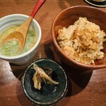 和座わざ - 鶏飯、鶏スープ