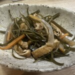 麦とろ 多摩山荘 - 糸昆布煮