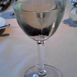 白ワイン　ハーフサイズで
