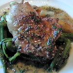 メゾン・ド・ハマ - 若鶏モモ肉のロースト　マスタードソース