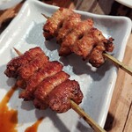 澤乃茶屋 源八 - 1人1本限定の皮（タレと塩ｌ