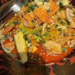 炎神 - マスカルポーネの海鮮汁なし担々麺