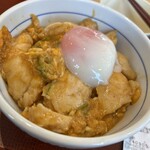 なか卯 - 料理写真:鶏ささみの親子丼（小盛り）＋温玉
440円＋110円