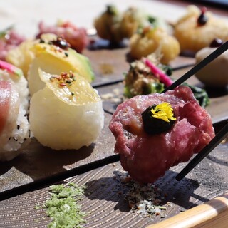 天ぷらと手まり寿司 都_2