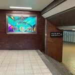 BORECA - 階段を下り右方向へ進みます。