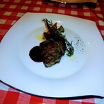 OSTERIA NAKANO - 子羊のTボーンステーキ