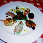 OSTERIA NAKANO - 前菜盛り合わせ　