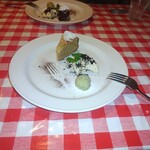 OSTERIA NAKANO - ドルチェの盛り合わせ　アーモンドケーキ他