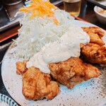 とんかつ・トンテキ たつまきや - チキン南蛮定食（1100円）