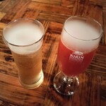 となりわ - グラスに煙を閉じ込めたスモーキーピンクスパイシーな新感覚ドリンク！