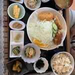 ダイニングカフェ Sun you - ミックスフライ御膳