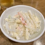 たから食堂 - ちょい呑みセット580円、マカサラ