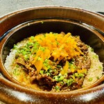 ばば天 - 五品目
      『土鍋』