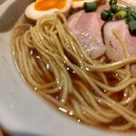 麺家 たけ田 - 麺の感じ