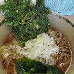 そば・うどん 信孝 - ねぎ増量は、＋50円