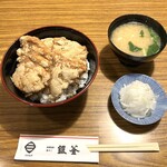 銀釜 - 立田丼