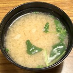 銀釜 - 味噌汁