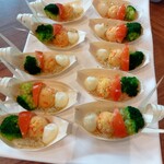 噴水鶏肉飯 - 前菜②