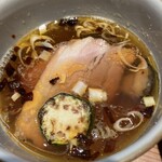 らぁめん鴇 - つけ汁アップ