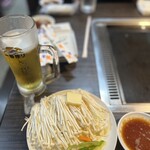 もんじゃ でん - えのきバター