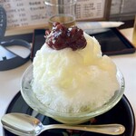 八角堂 - 氷くるみ餅にちょこっとミルク＆金時