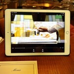 赤坂プリンス クラシックハウス - お料理へのこだわりをムービーで見せていただきながら試食を楽しみました。