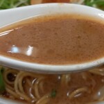 面館 - 回鍋肉らーめん スープ