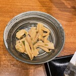 九十九 - お通しの搾菜です