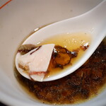 らぁ麺 飛鶏 - スープ割り