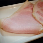 らぁ麺 飛鶏 - 地鶏つけそば上・大盛・地鶏煮玉子