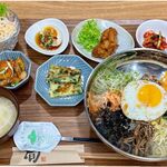 韓流居酒屋 わが家 - ランチ　　　　ビビンバセット
