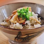 沖縄そば 崎濱製麺 - 麩〜じゅーしー