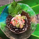 沖縄そば 崎濱製麺 - 飲み干せる絶品ダレ！美らもずく酢